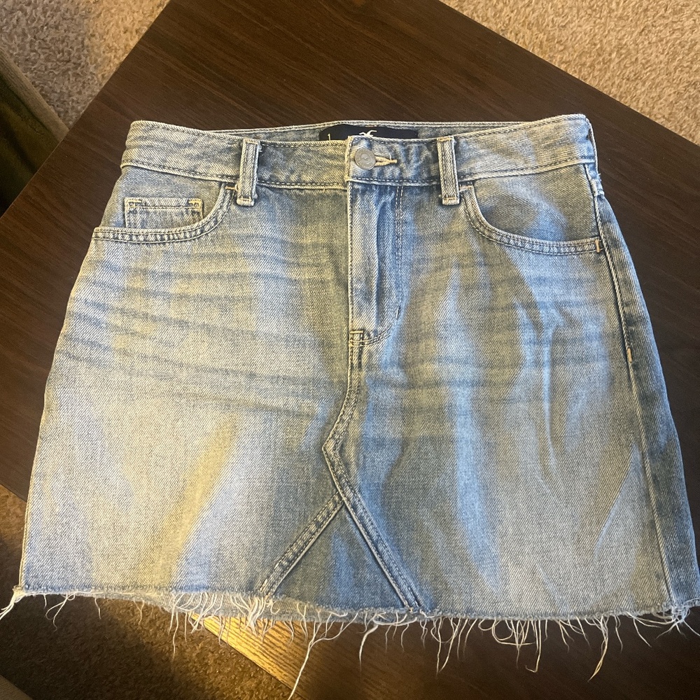 Hollister Mini Denim Skirt